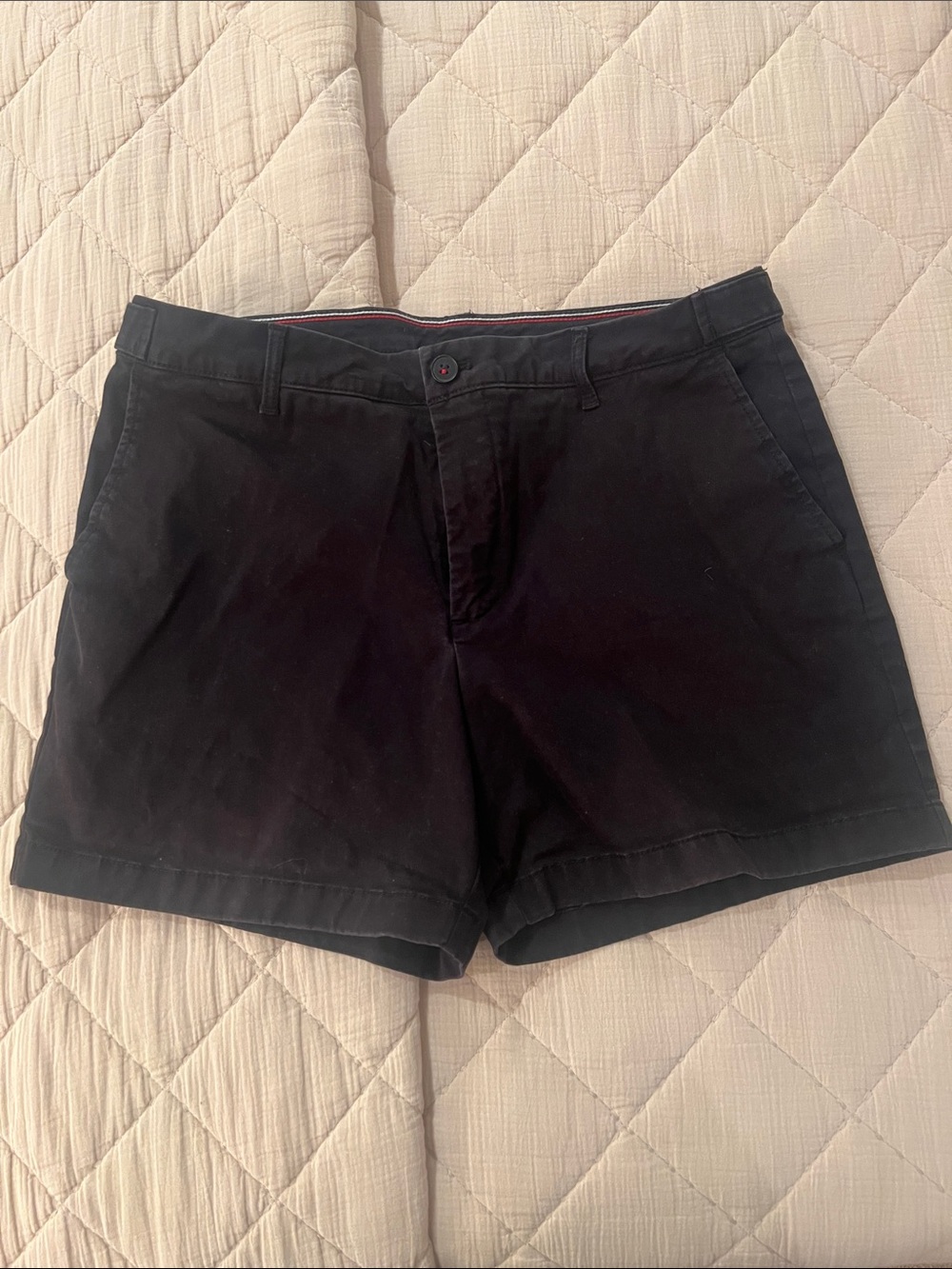 Tommy Hilfiger Black Chino Shorts